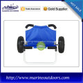 Beach kayak cart, Kayak sitting trolley, Pneumatic wheel for trolley